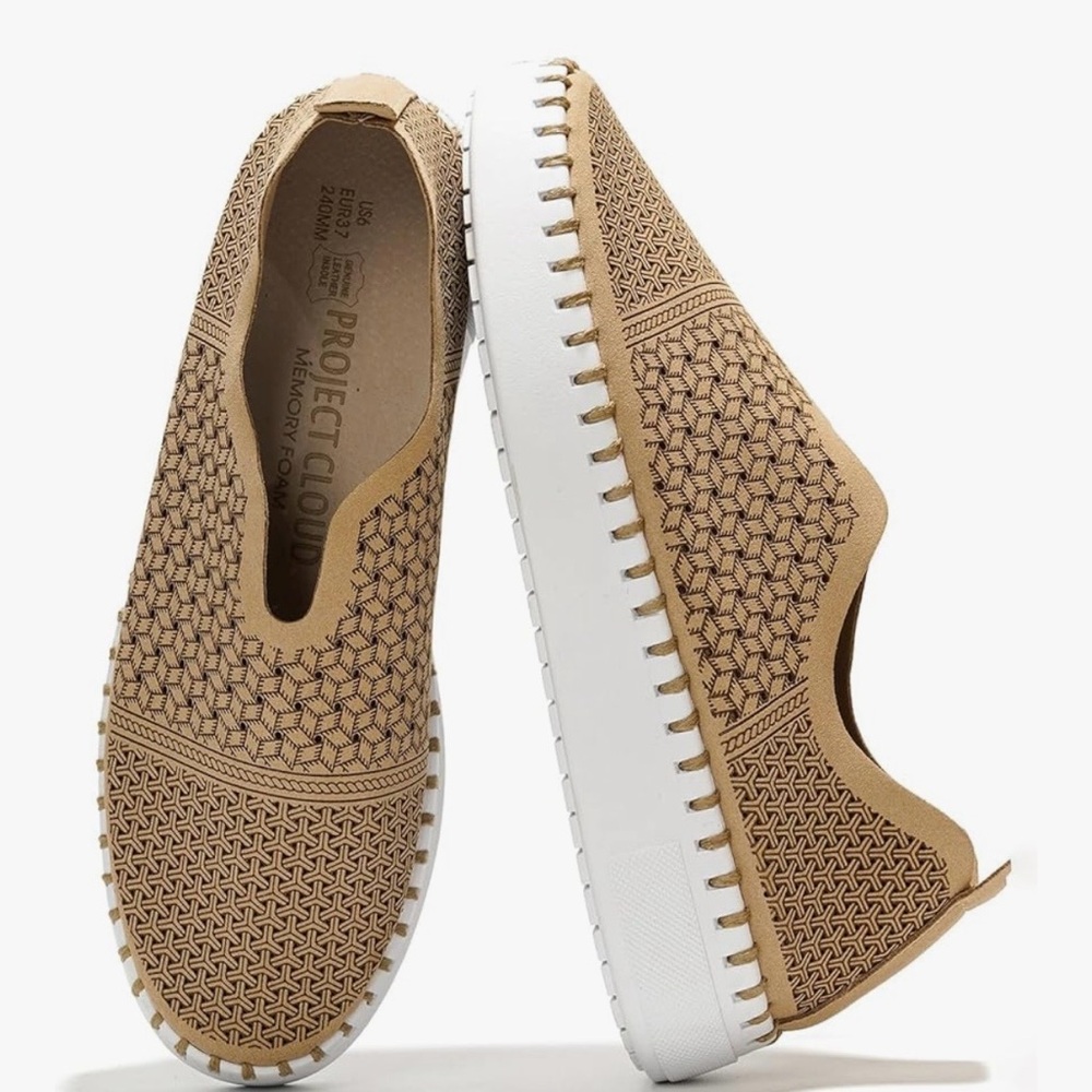 Project Cloud Platform Slip On Leather Water Resi… - image 1